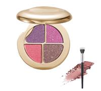 Glow Wardrobe Eye & Cheek Palette - Eyeshadow and Highlighter Makeup, Blends Easily, Long-Lasting Makeup (#06)