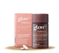 Glow25® Balance [30 portions] - avec des bactéries lactiques, de la poudre de kiwi, de l'inuline, du calcium et de la vitamine B2 - facile à digérer - végétal et vegan