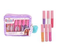 GLOWAYS - Pack de 16 Trousses de 6 Gloss - Beauté - 254003PA - Jeu pour Enfant - Cadeau - Anniversaire - Testé par Un Laboratoire Français - Rouge À Lèvres - À Partir de 5 Ans