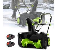 Glowdora Balayeuse À Neige Électrique 50cm, sans Fil 2batteries