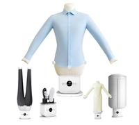 Glowdora Fer À Repasser Automatique Gonflable pour Chemises, Défroisseur Mains Libres Mannequins pour Vêtements (Pantalons, Jupes), Séchage Et Accessoires Inclus
