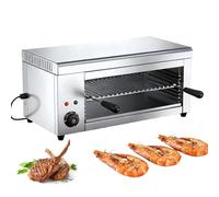 Glowdora Gril Salamandre Électrique 2000 W Fondoir À Fromage, 50-300 °C, Brûleur en Acier Inoxydable, pour Barbecue, À Poser Ou À Fixer Au Mur. Convient Aux Restaurants, Hôtels Et Cuisines