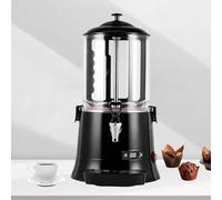 Glowdora Machine À Chocolat Chaud Électrique Commerciale, Grande Capacité De 5 L Ou 10 L, Distributeur Et Réchauffeur Électriques, Température Réglable pour Chauffer Le Lait, Le Café, Etc.,10L