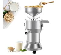 Glowdora Machine À Lait De Soja Commerciale 1800 W, Fraîchement Moulu, Facile À Nettoyer avec 2 Filtres Et Une Paire De Meules pour Lait D'amande, Lait D'avoine, Lait De Riz