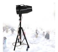 Glowdora Machine À Mousse pour Fêtes 1000 W Haute Puissance, Couvre Jusqu'À 80 M² avec Une Portée De 6À10 M, Souffleur De Mousse Portable pour Enfants Et Adultes, Mariages, Parcs Aquatiques Black