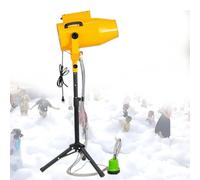 Glowdora Machine À Mousse pour Fêtes 1000 W Haute Puissance, Couvre Jusqu'À 80 M² avec Une Portée De 6À10 M, Souffleur De Mousse Portable pour Enfants Et Adultes, Mariages, Parcs Aquatiques Yellow