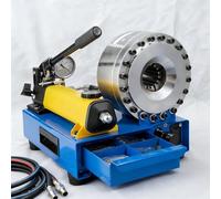 Glowdora Machine À Sertir Les Tubes Hydrauliques, Outil De Sertissage Portatif, Presse À Sertir avec 7 Jeux De Matrices, Sertisseuses Hydrauliques À Haute Pression, Plage Sertissage 6 À 25 Mm