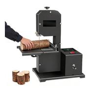 Glowdora Scie À Ruban D'Établi 800w Professionnelle, Coupe Bois/Métal/Mousse, Table Inclinable, Précision Maximale, 1750 TR/Min, Design Robuste Et Stable StandardEdition