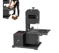 Glowdora Scie À Ruban D'Établi Professionnelle 800w, Coupe Haute Précision Bois/Mousse, Table Métal Inclinable, Moteur Puissant, Idéale Artisans Et Bricoleurs FullSet