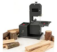 Glowdora Scie À Ruban sur Table Professionnelle 800w pour Bois, Coupe Max 70mm, Inclinaison 0-45°, Vitesse 1750 TR/Min - Parfaite pour Courbes Et Mousse FullSet