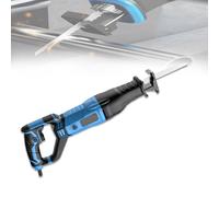 Glowdora Scie Sabre Électrique Scie Alternative, 1050w Professional Scie À Bois pour Plastique, Métal, Vitesse Variable 3000 SPM, Course De Coupe 30mm, 4pcs Lame De Scie