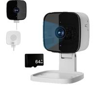 Glowflip Security Camera, Glowflip Window Camera, 5G Dual-Band Smart 2MP Security Camera with HD Night Visions, Voice Intercom, and WiFi Mobile Monitoring, for Home Security Indoor (1pc+64g)