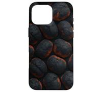 Glowing Charcoal Briquettes for Grillmasters and Smokers Coque pour iPhone 16 Pro Max
