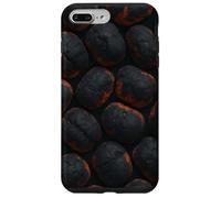 Glowing Charcoal Briquettes for Grillmasters and Smokers Coque pour iPhone 7 Plus/8 Plus