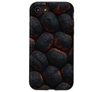 Glowing Charcoal Briquettes for Grillmasters and Smokers Coque pour iPhone SE (2020) / 7/8