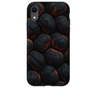 Glowing Charcoal Briquettes for Grillmasters and Smokers Coque pour iPhone XR