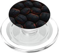 Glowing Charcoal Briquettes for Grillmasters and Smokers PopSockets PopGrip pour MagSafe