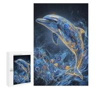 Glowing Oceanic Wonder Puzzle 1000 Pièces Educa Jouet en Bois Cadeau Unique Décoration Intérieure Jeu Éducatif Challenge Toy Adultes Et Enfants À Partir De 14 Ans 1000 PCS