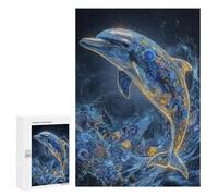 Glowing Oceanic Wonder Puzzle 1000 Pièces Educa Jouet en Bois Cadeau Unique Décoration Intérieure Jeu Éducatif Challenge Toy Adultes Et Enfants À Partir De 14 Ans 300 PCS