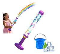 Glowing Rainbow LED Water Blaster, Firework Water Gun for Kids & Adults, High Capacity Squirt Toy for Summer Pool Parties, Beach & Backyard Outdoor Games (1)