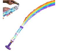 Glowing Rainbow LED Water Blaster, Firework Water Gun with Lights, Automatic Splash Gun for Kids & Adults Pool Party Summer Fun (1pc)