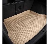 GLOWINGGOLD Cuir Tapis Coffre sur Mesure Voiture pour Porsche Panamera 2009-2016, ImerméAbles Antidérapant Anti-salissures Trunk Cargaison Tapis de Protection(Normal,Beige)