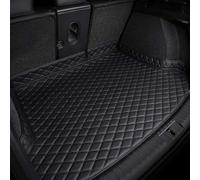 GLOWINGGOLD Cuir Tapis Coffre sur Mesure Voiture pour Porsche Panamera 2009-2016, ImerméAbles Antidérapant Anti-salissures Trunk Cargaison Tapis de Protection(Normal,Black)