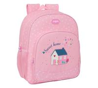 Glowlab KIDS SWEET HOME - Sac à dos junior, adaptable à roulettes, tissu recyclable, idéal pour les enfants de différents âges, confortable et polyvalent, qualité et résistance, 32 x 12 x 38 cm,