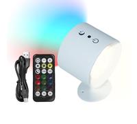 Glowright Lights | Glow Right Lights | Smart+ Halo Lux | GlowRight Lumière Intérieure Partout 2.0 | Lumières Rondes Sans Fil Glowright à Rotation 360° avec Contrôleur, 3 Températures de Couleur et