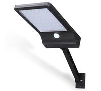Glowster Applique LED avec capteur solaire noir