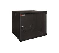 Glowster Armoire Murale 6U 540 x 450 x 310 mm, Design Compact, idéale pour Le Stockage d'équipements, l'organisation des espaces et la Protection des appareils.