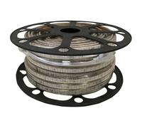 Glowster Bande LED rouge haute tension de 50 m et 10 mm pour éclairage décoratif et signalisation en intérieur et extérieur.