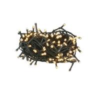 Glowster Guirlande LED de 11 m, alimentée par 3 piles AA, IP44, idéale pour la décoration intérieure et extérieure lors de fêtes et d'événements.