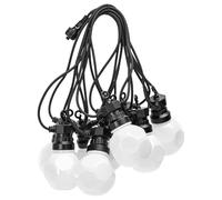 Glowster Guirlande lumineuse LED basse tension 8 m étanche pour décoration intérieure et extérieure.