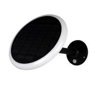 Glowster Illuminez vos extérieurs avec l'applique solaire LED de 8 W 4000 K. Écologique et efficace, améliorez la sécurité et l'élégance de votre maison sans coût électrique. Parfait pour n'importe