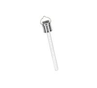 Glowster Lampe LED solaire suspendue pour jardin, acier inoxydable, 6500 K, idéale pour éclairer des espaces extérieurs et créer des ambiances chaleureuses.