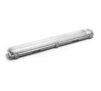 Glowster Lumière LED triphasée double tube 0,6 m 2 x 9 W