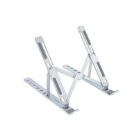 Glowster Support élévateur Pliable en Aluminium, Portable et léger, idéal pour améliorer l'ergonomie dans Les espaces de Travail et faciliter Le Transport.