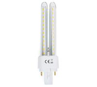 Aigostar Pack de 5 Ampoules LED PLC G24d-3 11W, Blanc Chaud 3000K, 1070lumens, Non réglable, Ampoule LED 2U