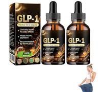 GLP-1 Herbal Oral Liquid, Natural Advanced Body Care Liquids Drop, GLP-1 Gouttes de moringa,Organic Moringa GLP-1 Drops, Moringa Drops for Women and Men, Firming Skin and Body Shaping Care (2)