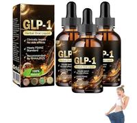 GLP-1 Herbal Oral Liquid, Natural Advanced Body Care Liquids Drop, GLP-1 Gouttes de moringa,Organic Moringa GLP-1 Drops, Moringa Drops for Women and Men, Firming Skin and Body Shaping Care (3)