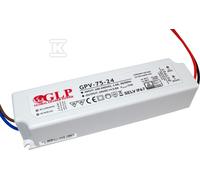 GLP Alimentation LED 24V 3A 75W GPV-75-24