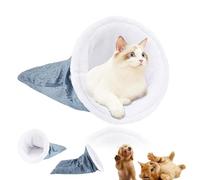 GLSAYZU Cat Sleeping Bag, Sac Couchage Chat, Sac De Couchage Chat, Cat Winter Sleeping Bag, Winter Cat Sleeping Bag, Sac De Couchage pour Chat, for Indoor Cats for Small Dogs (1Pc)