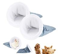 GLSAYZU Cat Sleeping Bag, Sac Couchage Chat, Sac De Couchage Chat, Cat Winter Sleeping Bag, Winter Cat Sleeping Bag, Sac De Couchage pour Chat, for Indoor Cats for Small Dogs (2Pcs)