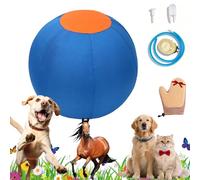 GLSAYZU Curveaball - Balle Interactive Ultra-Résistante, Curveaball Curveaball Chien, Jouet Interactif pour Animal, Résistante pour Grand Et Petit Chien, pour Jeux Extérieur Et Intérieur (F,L 65 cm)