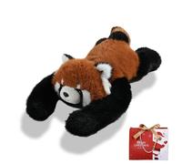 GLSAYZU Peluche Panda lestée, Pookie Le Panda, Peluche lestée Douce et câline, Coussin Anti-anxiété, Enfants et Adultes (30cm-C)