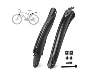 GLSDC Garde-Boue de Vélo pour Focus THRON² 6.8 2021, Epaissir Elargir Garde-Boue Avant Et Arrière Réglable Garde Boue pour Vélo,B