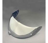 GLSDC Visière de Casque Moto pour HJC C70 FG-17 IS-17 FG-St HJ-20ST, Visière Teintée Casque de Moto Protection UV Accessoires Remplacement,Normal-Isilver