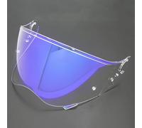 GLSDC Visière de Casque Moto pour SHOEI Hornet ADV, Visière Teintée Casque de Moto Protection UV Accessoires Remplacement,Normal-Aaurorablue