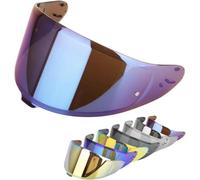 GLSDC Visière de Casque Moto pour SHOEI Z8/X15, Visière Teintée Casque de Moto Protection UV Accessoires Remplacement,Normal-D Gradient Purple